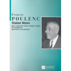 Stabat mater : pour soprano solo, -Francis Poulenc