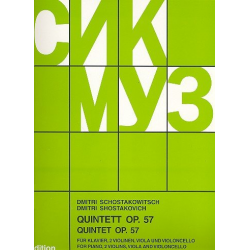 Quintett op.57 : -Dmitri Shostakovitch / Schostakowitsch