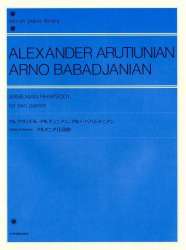 Armenian Rhapsody : for 2 pianos -Alexander Arutjunjan