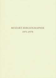 Mozart-Bibliographie. 1971-1975