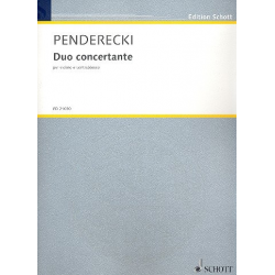 Duo concertante : für Violine und - Krzysztof Penderecki