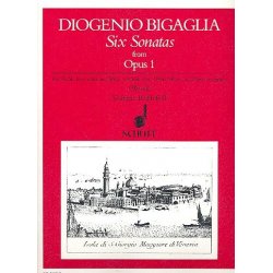6 Sonatas from op.1 vol.2 (op.1,10 -Diogenio Bigaglia