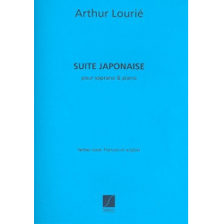 Suite japonaise : pour soprano et piano -Arthur Lourie