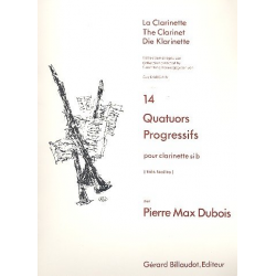 14 quatuors progressifs : pour -Pierre Max Dubois