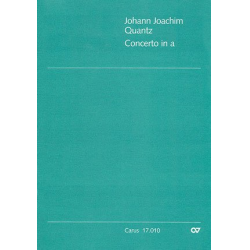 KONZERT A-MOLL QV5:236 : -Johann Joachim Quantz