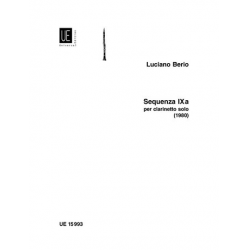 Sequenza 9 a : für Klarinette solo -Luciano Berio