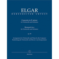 Concerto e minor op.85 for violoncello -Edward Elgar