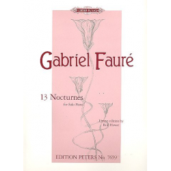 13 Nocturnes : for piano -Gabriel Fauré