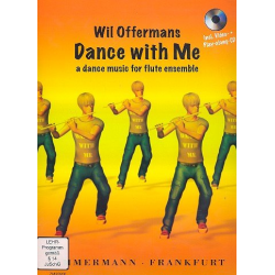 Dance with me (+CD-ROM) : für Flöte -Wil Offermans