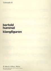 KLANGFIGUREN : FUER STREICHER -Bertold Hummel