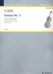Sonate G-Dur Nr.2 : für Violoncello -Giovanni Battista Cirri