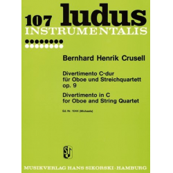 Divertimento C-Dur op.9 : für -Bernhard Henrik Crusell