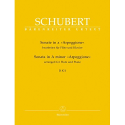 Sonate a-Moll D821 : -Franz Schubert