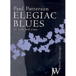 Elegiac Blues : für Viola und Klavier -Paul Patterson