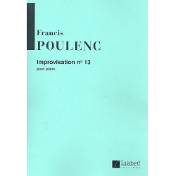 IMPROVISATION NO.13 EN LA MINEUR : -Francis Poulenc