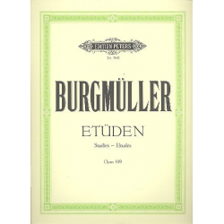 Etüden op.109 : für Klavier -Friedrich Burgmüller