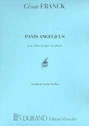 Panis Angelicus : pour voix élevée et orgue -César Franck