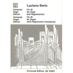 Fa-si : für Orgel -Luciano Berio