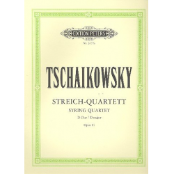 Streichquartett op.11 -Piotr Ilich Tchaikowsky (Pyotr Peter Ilyich Iljitsch Tschaikovsky)