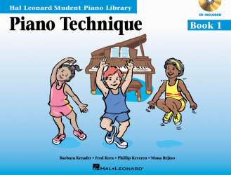 Piano Technique Book 1 (Book/CD) - Mona Rejino
