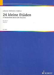 24 kleine Etüden in Walzerform : -Johann Wilhelm Häßler
