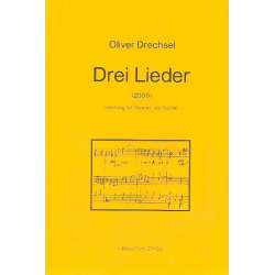 3 Lieder op.32 für Sopran und Streichquartett : -Oliver Drechsel