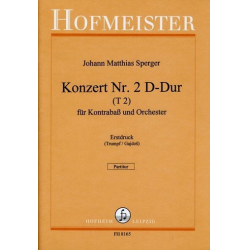 Konzert -Johann Mathias Sperger