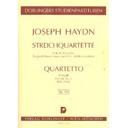Streichquartett h-moll op. 64/2 Hob. III:68 -Franz Joseph Haydn / Arr.Howard C. Robbins Landon