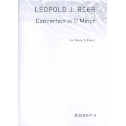 Concertino d minor op.81 : -Leopold Joseph Beer