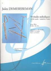 50 études mélodiques pour la flûte - Jules Demersseman