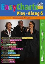 Easy Charts Play-Along Band 6 - Spielbuch mit CD -Uwe Bye