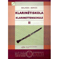 Klarinettenschule Band 2 (dt/un) -Sandor Balassa