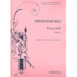 Trio op.28 : für Klavier, Klarinette -Ferdinand Ries