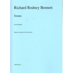 SONATA : FOER SOLO GUITAR -Richard Rodney Bennett