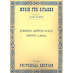 Partita a-Moll : für Gitarre -Johann Anton Logy