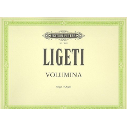Volumina : für Orgel -György Ligeti