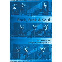 Rock Funk & Soul : für 2 Euphonien -Jürgen Hahn