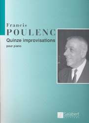 15 improvisations : -Francis Poulenc