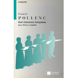 8 chansons francaises : -Francis Poulenc