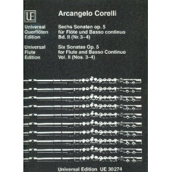6 Sonaten op.5 Band 2 (Nr.3-4) : -Arcangelo Corelli