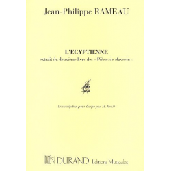 L'Egyptienne : pour harpe -Jean-Philippe Rameau