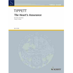 THE HEARTS ASSURANCE : FUER GESANG -Michael Tippett
