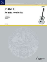 Sonata romantica : für Gitarre -Manuel Ponce