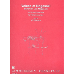 Voices of Nagasaki : für Flöten-Ensemble -Wil Offermans