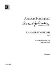Kammersymphonie op.9 : für Flöte, -Arnold Schönberg