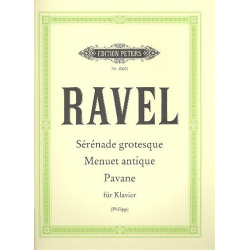 Sérénade grotesque, Menuet antique -Maurice Ravel