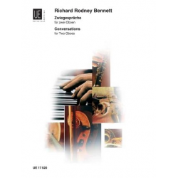 Zwiegespräche : für 2 Oboen -Richard Rodney Bennett