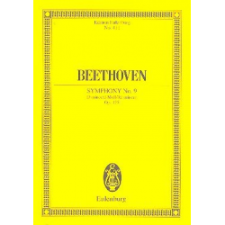 Sinfonie d-Moll Nr.9 op.125 : für Orchester -Ludwig van Beethoven
