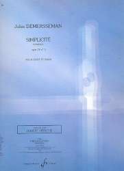 Simplicité : Romance op.28,2 pour - Jules Demersseman