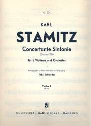 Stamitz, Carl : Sinfonia concertante (Sinfonia XIV) -Carl Stamitz